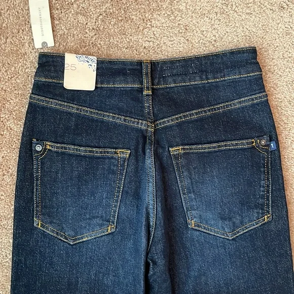 NWT Anthropologie Pilcro Side Split Hem Jeans - Picture 6 of 12